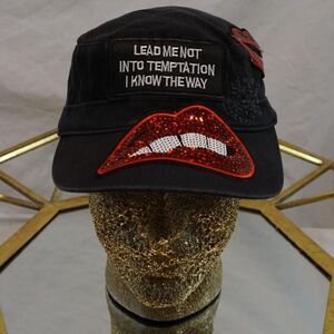 Sassy Black Women's Army Cap